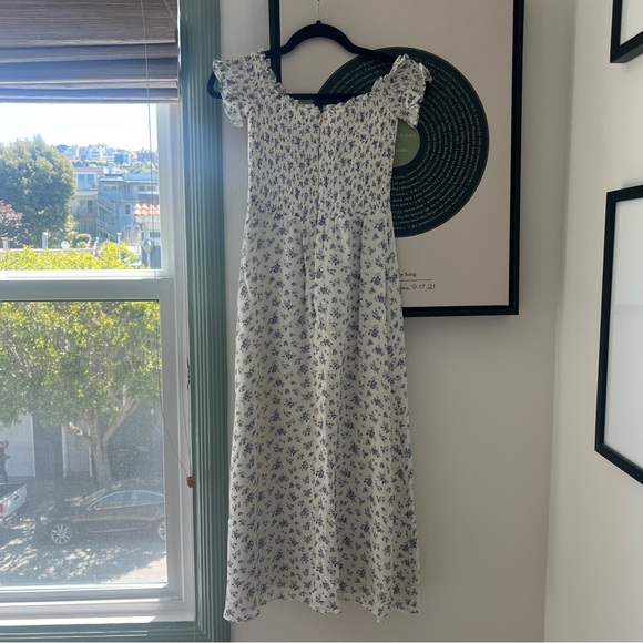 Reformation Off-The-Shoulders Midi Dress - Picture 6 of 12